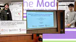 Boxuan, Claudio Eugenio & Suprabhath presenting